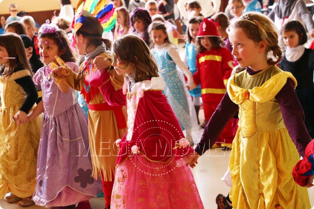 La garantie du succès de Carnaval quand Mega Mome mène le Bal des Enfants.