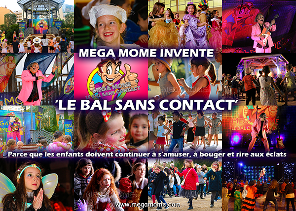 Mega Mome invente le bal des enfants - sans contact