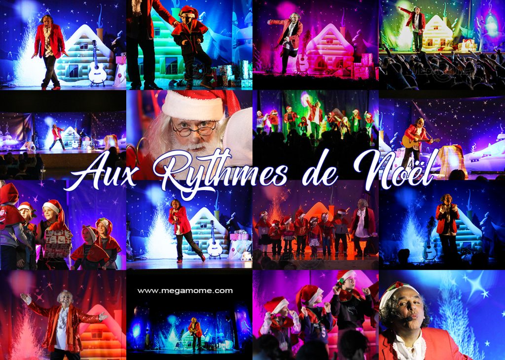 Mega Mome-Aux-Rythmes-De-Noel_Spectacle de Noël_Mosaique 2025